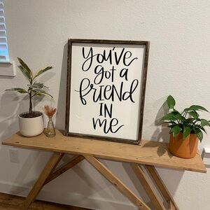 Toy Story You’ve Got a friend in me Artwork!